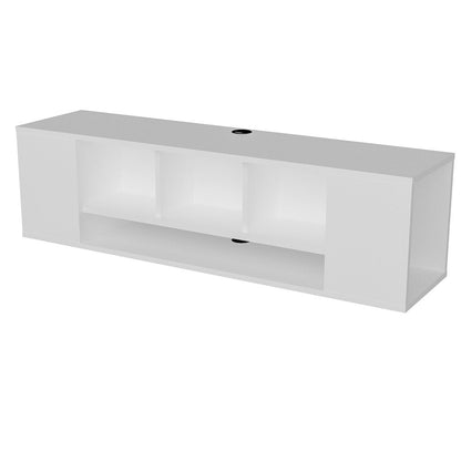 Paldi Floating Tv Stand-White