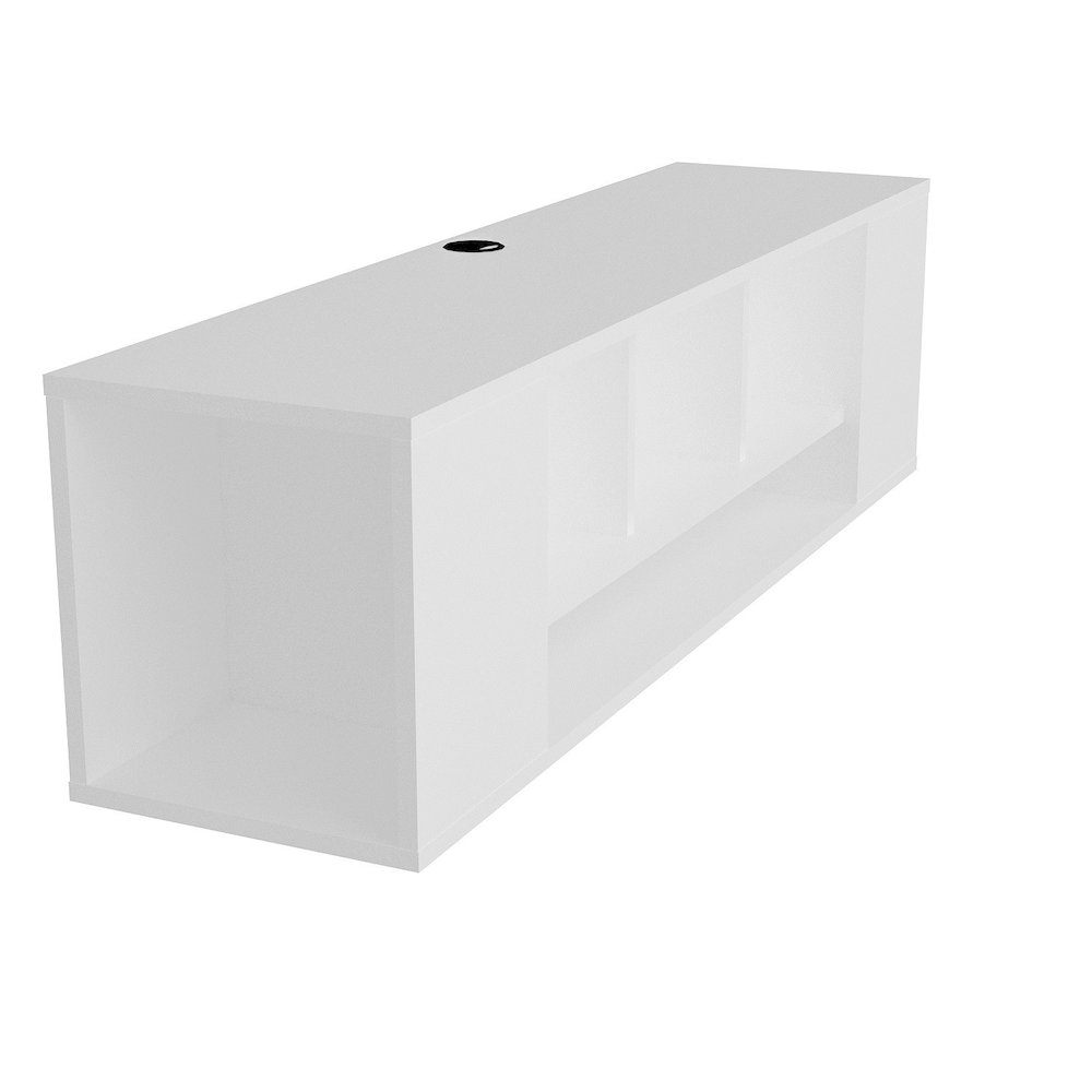 Paldi Floating Tv Stand-White