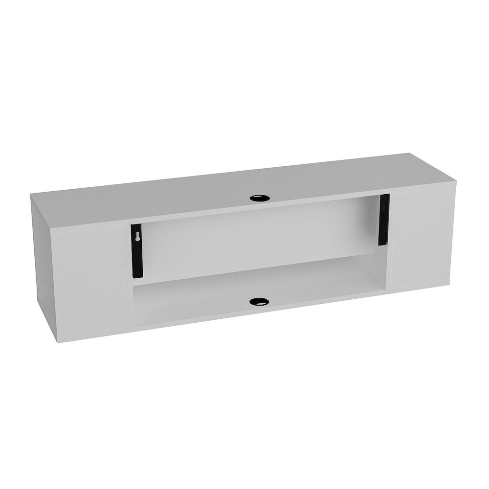 Paldi Floating Tv Stand-White