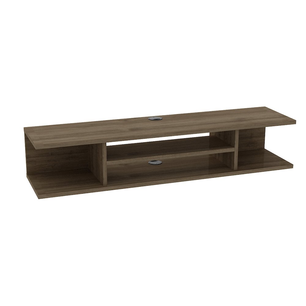 Pivot Floating Tv Stand - Oud Oak