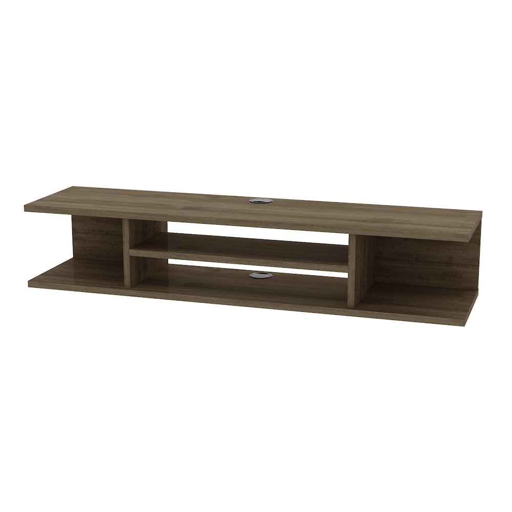 Pivot Floating Tv Stand - Oud Oak