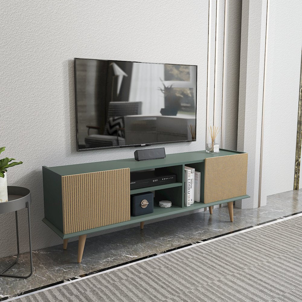 Ekvador Tv Stand Sylvia&Rattan Pattern