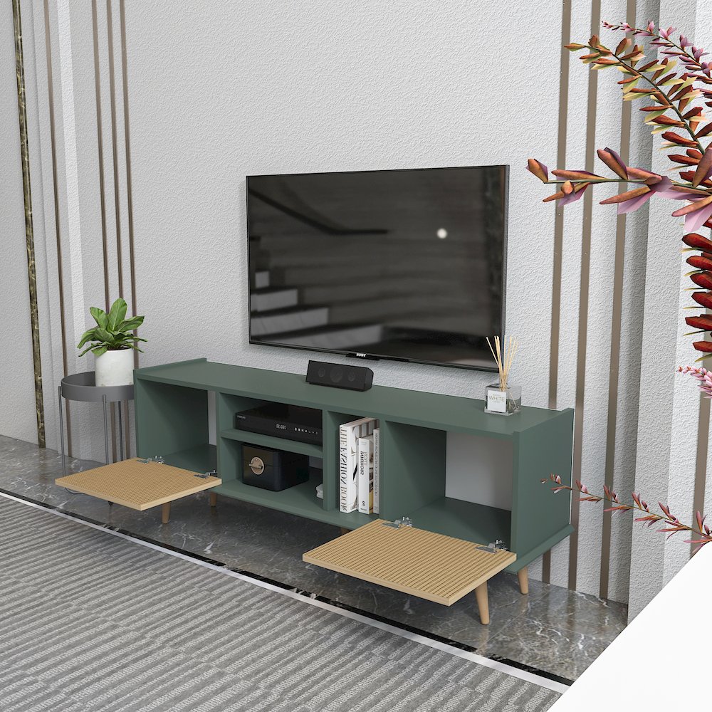 Ekvador Tv Stand Sylvia&Rattan Pattern
