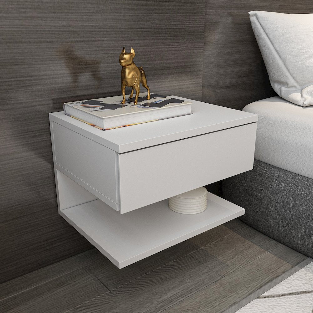 Vivid Nightstand White