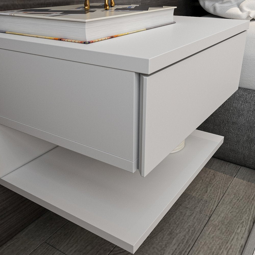 Vivid Nightstand White