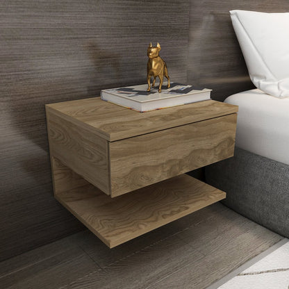 Vivid Nightstand Oud Oak
