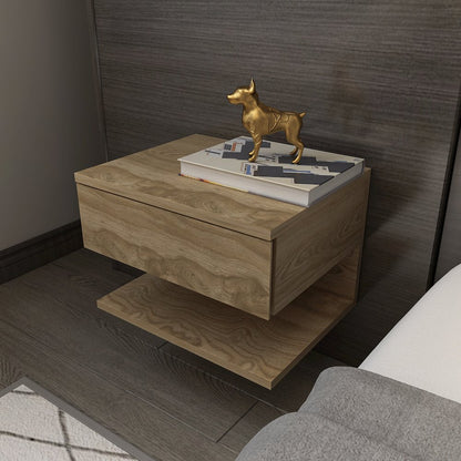 Vivid Nightstand Oud Oak