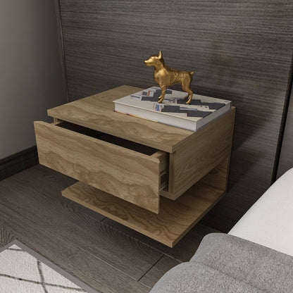 Vivid Nightstand Oud Oak