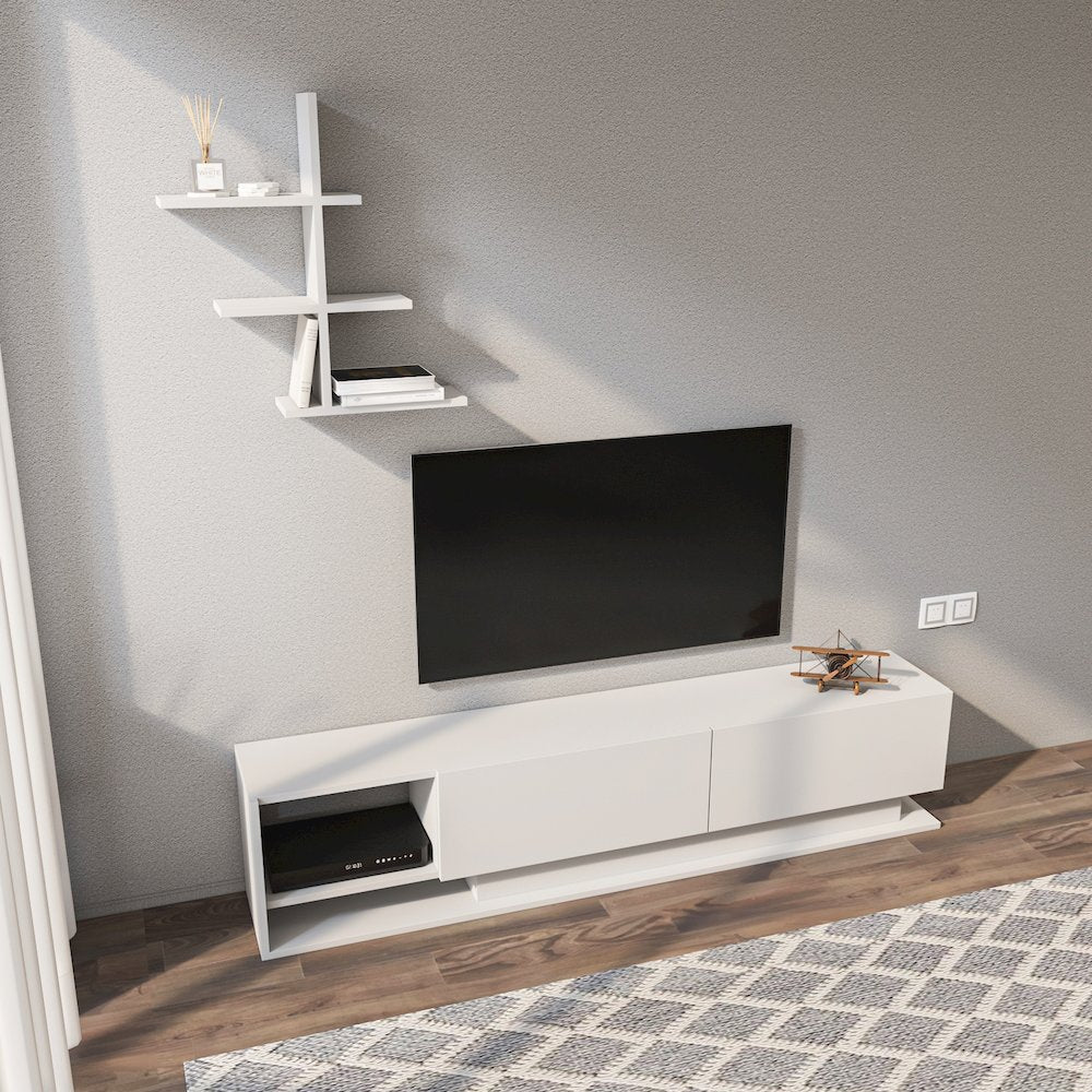Liza Tv Stand White