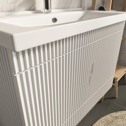 Sahra 39" Wide Bathroom Vanity White