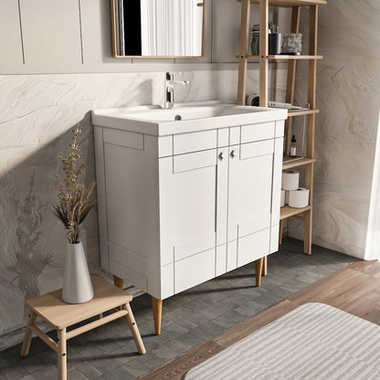 Sara 31" Bathroom Vanity White