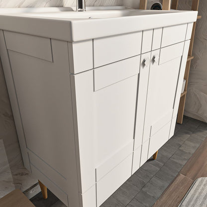 Sara 31" Bathroom Vanity White