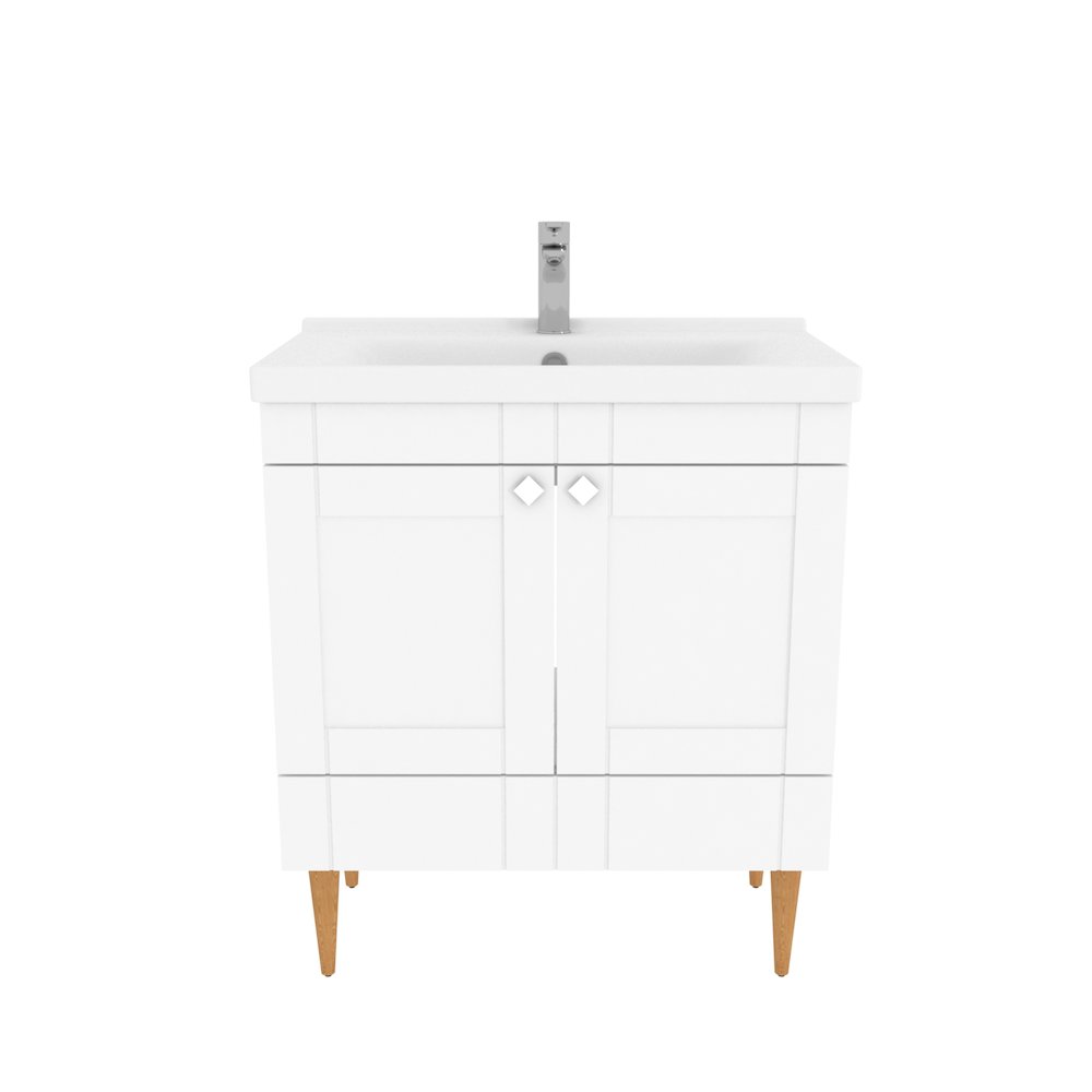 Sara 31" Bathroom Vanity White
