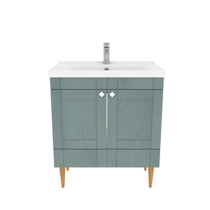 Sara 31" Bathroom Vanity Sea Green