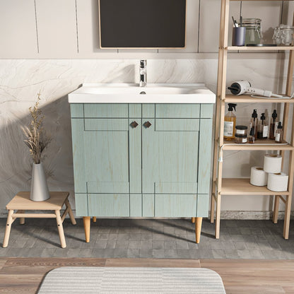 Sara 31" Bathroom Vanity Sea Green