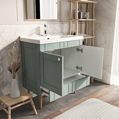 Sara 31" Bathroom Vanity Sea Green