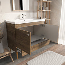 Yemera 39" Bathroom Vanity Walnut