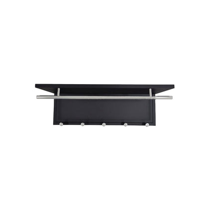 Esyspot Metal Powder Coating Hook Wall Mounted With Shelf