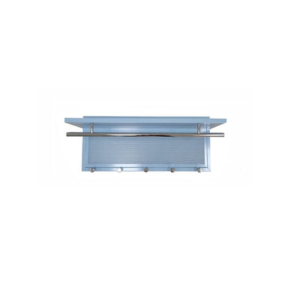 Esyspot Metal Powder Coating Hook Wall Mounted With Shelf