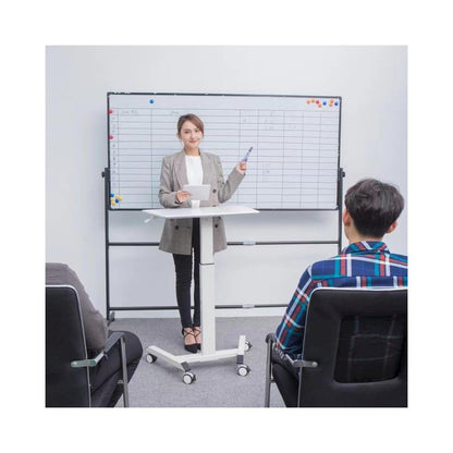Compact Tech Desk Standing And Adjustable Desk