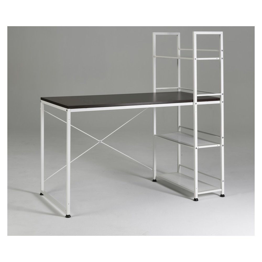 Smart Reversible Wooden Desk And Bookshelf Set