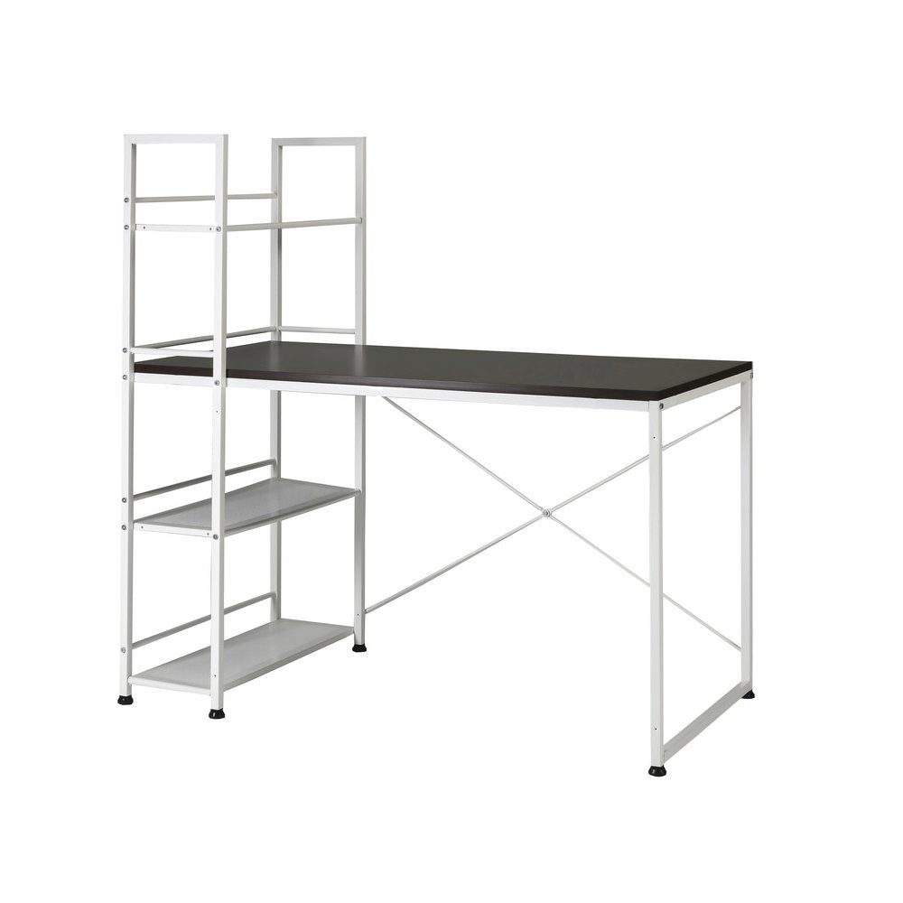 Smart Reversible Wooden Desk And Bookshelf Set