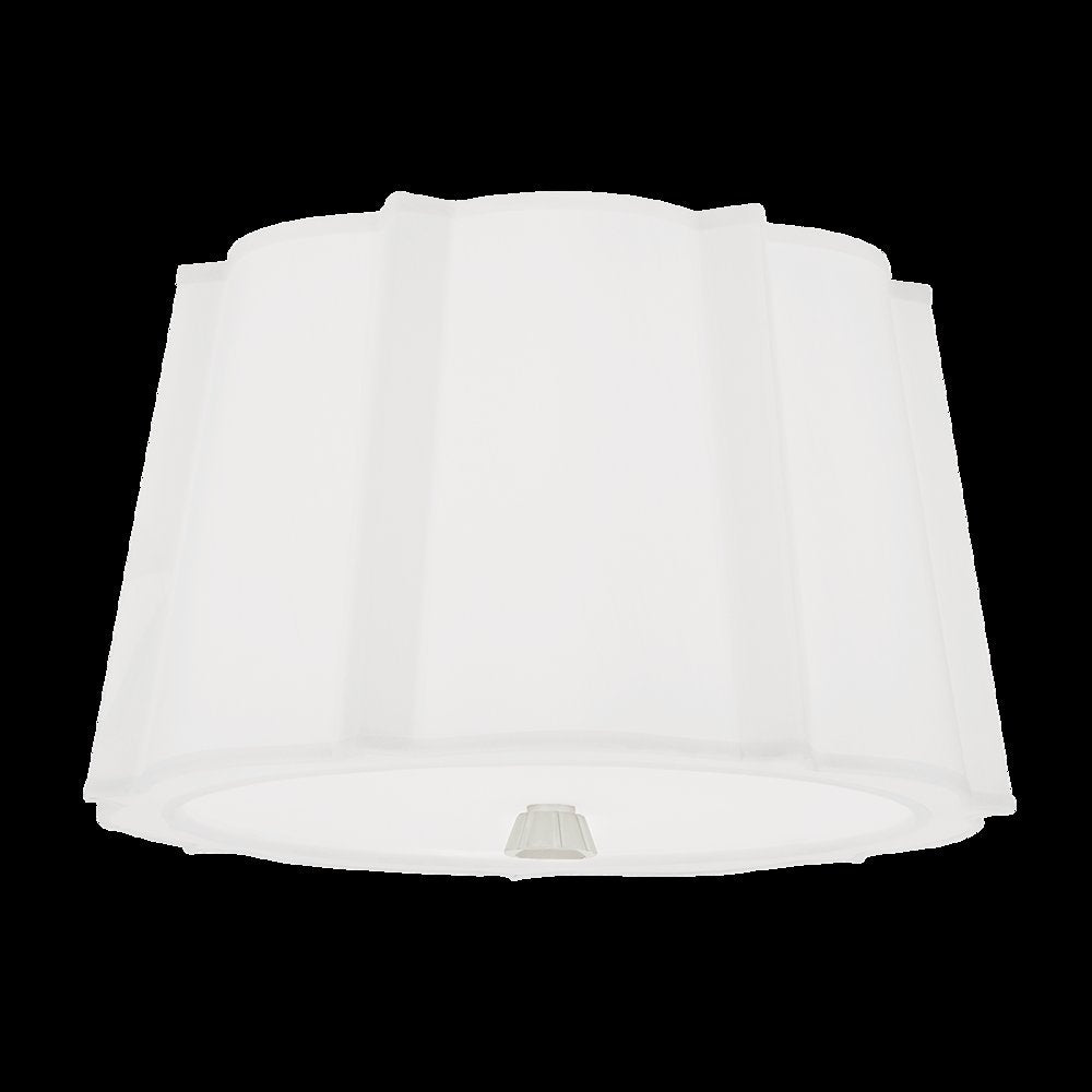 Humphrey Flush Mount, Polished Nickel