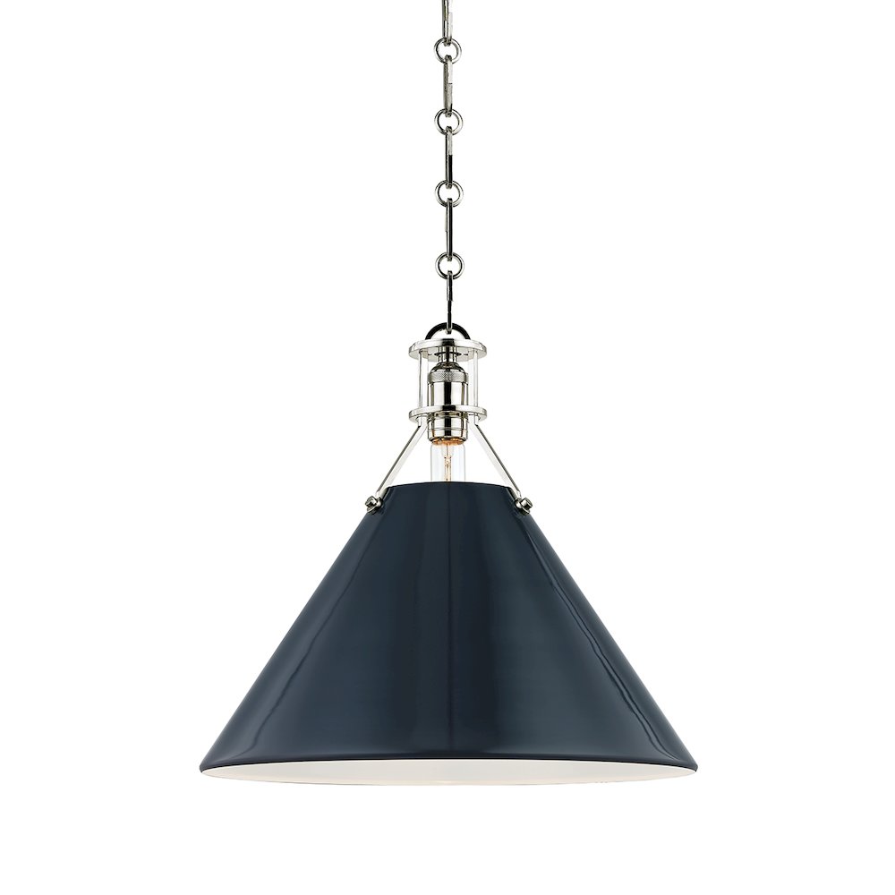 Painted No.2 Pendant, Polished Nickel