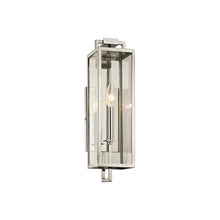 Beckham Exterior Wall Sconce, Stainless Steel