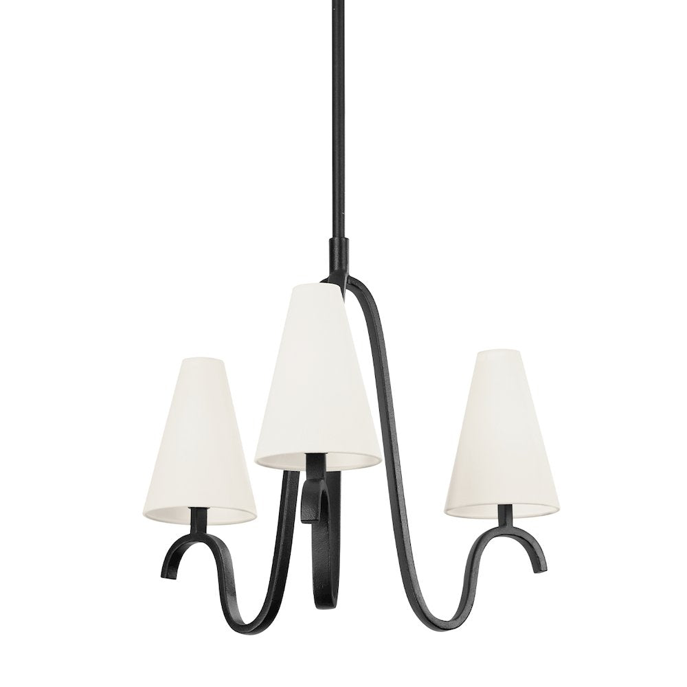 Melor Chandelier, Forged Iron