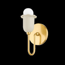 Delilah Wall Sconce, Aged Brass