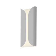 Folds Wall Sconce, Textured Gray