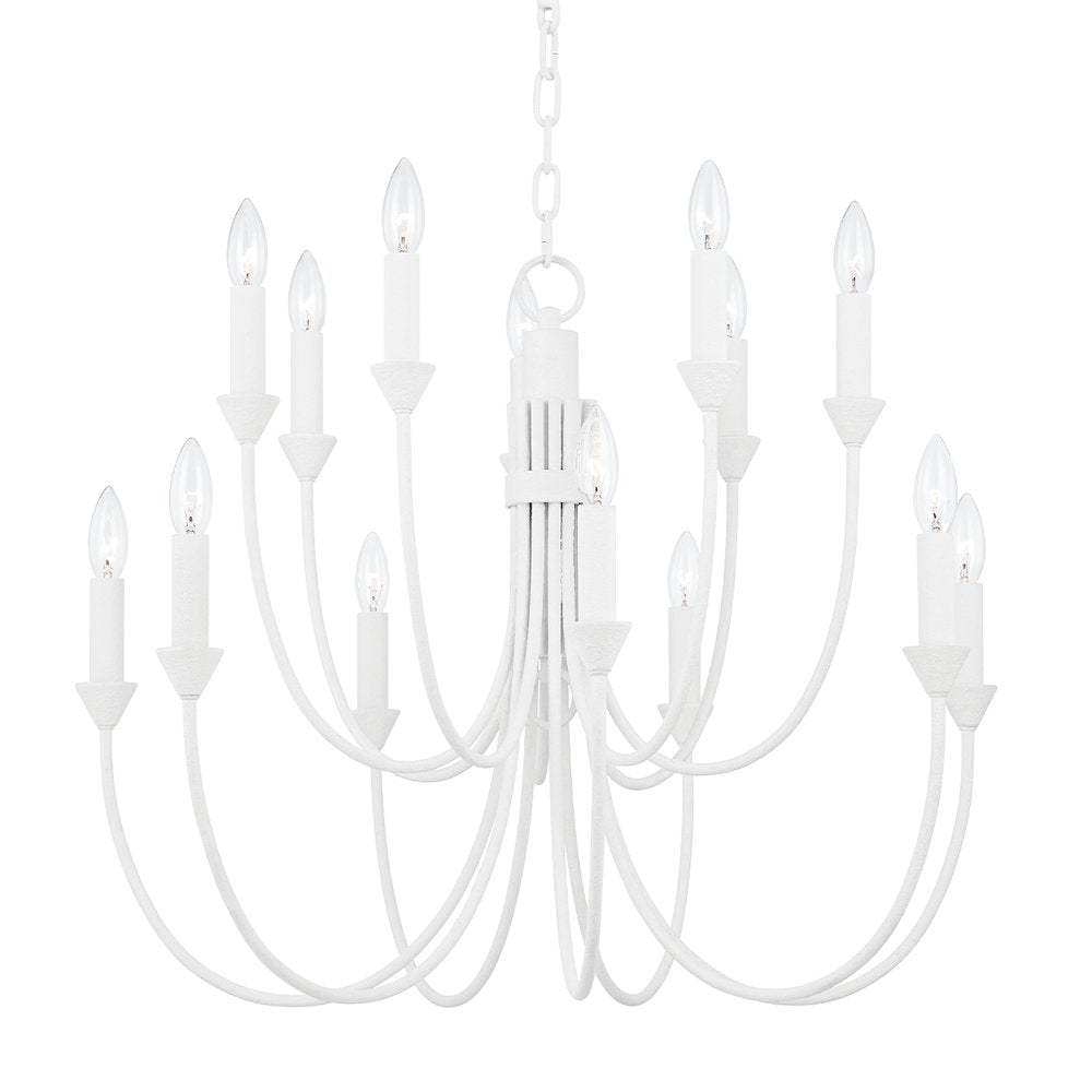 Cate Chandelier, Gesso White