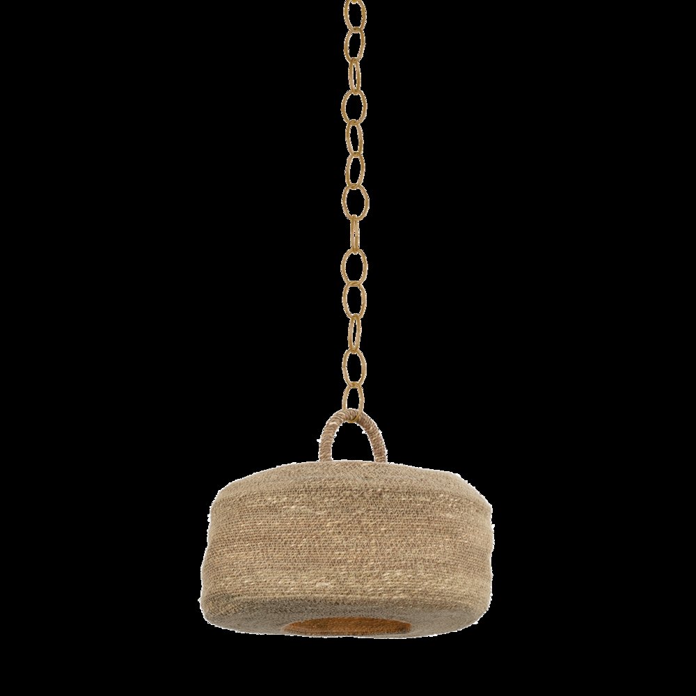 Ferrando Pendant, Patina Brass