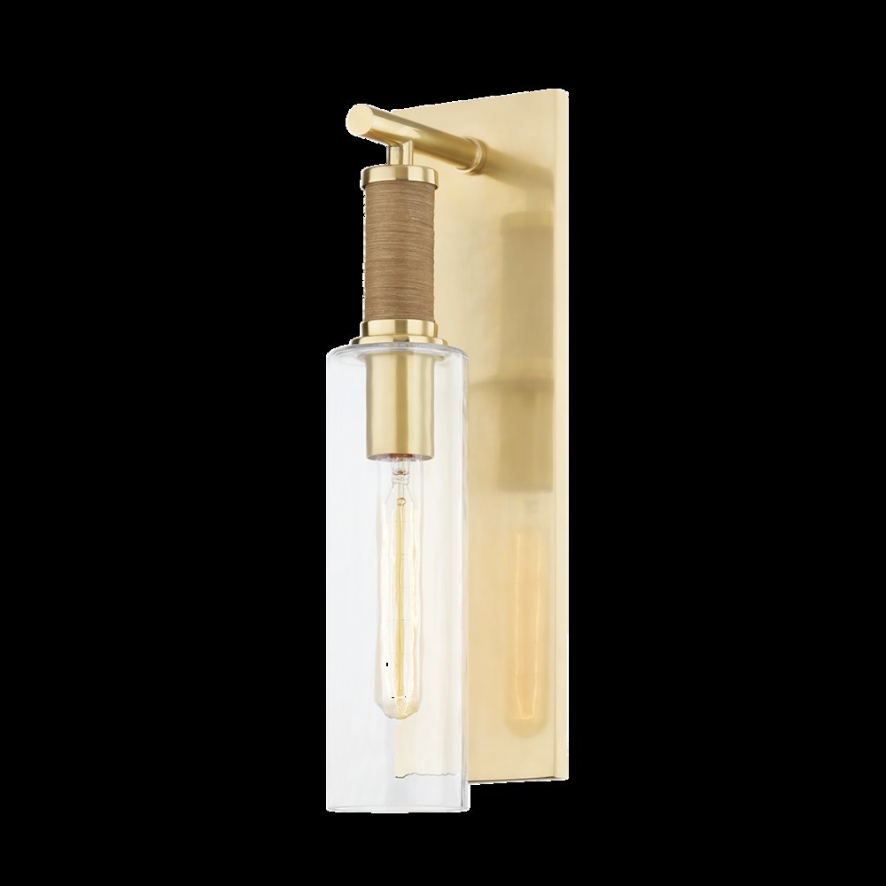 Eastchester Wall Sconce, Aged Brass