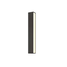 Sideways Wall Sconce, Textured Bronze