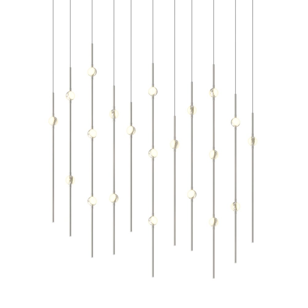 Constellation Pendant, Satin Nickel