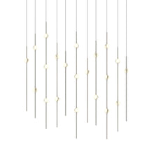 Constellation Pendant, Satin Nickel