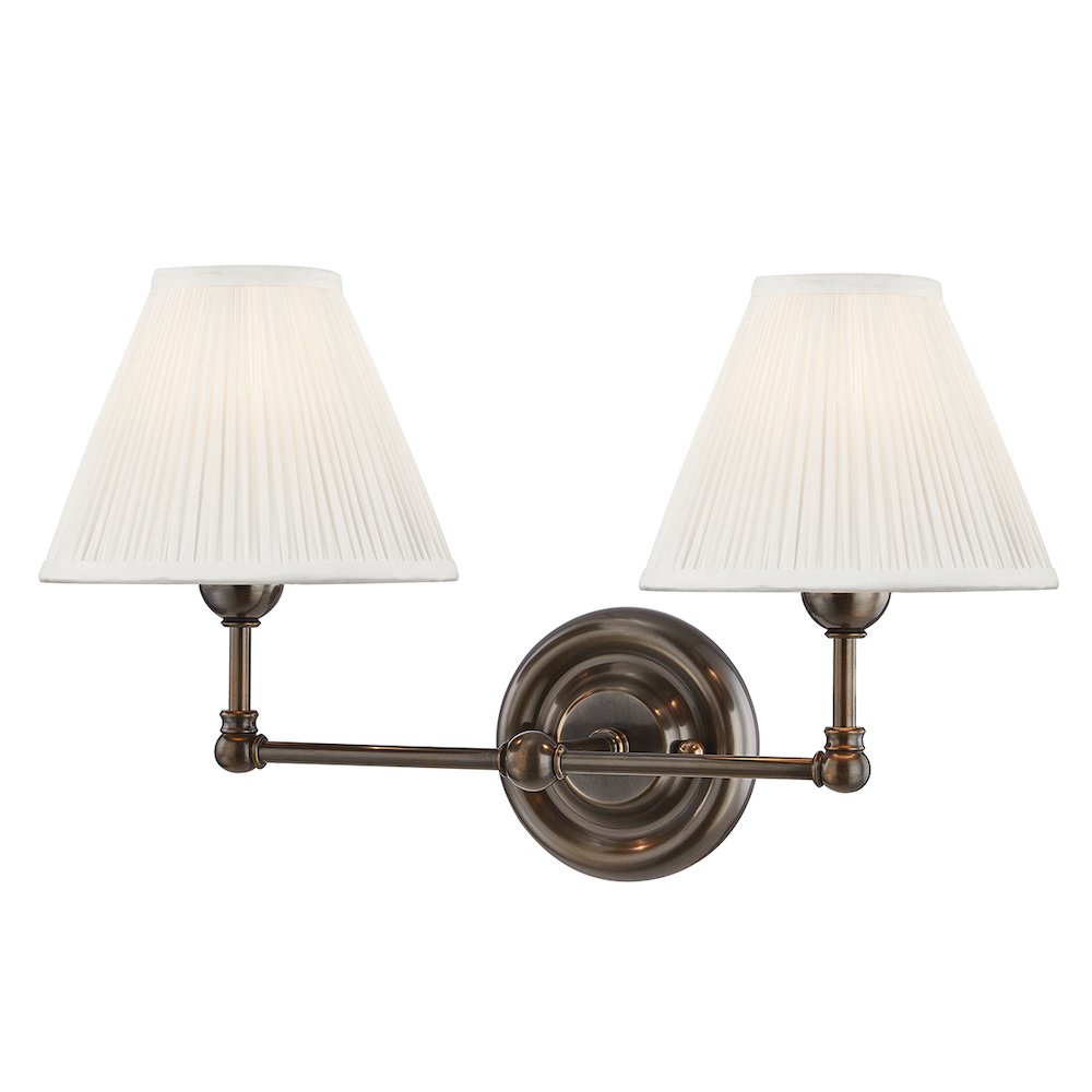 Classic No.1 Wall Sconce, Distressed Bronze