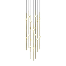 Constellation Pendant, Satin Brass