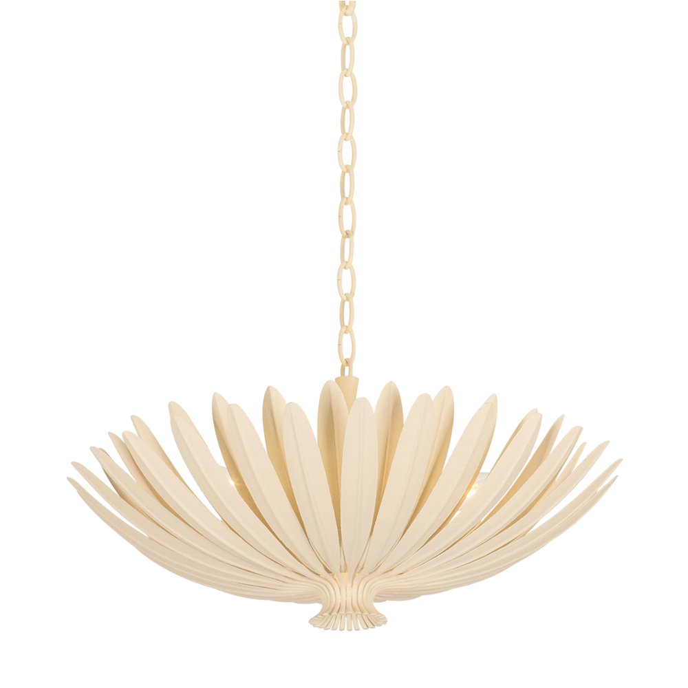 Whitfield Chandelier, Cream Plaster