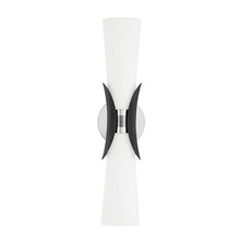 Muncie Wall Sconce, Polished Nickel
