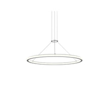Luna Pendant, Bright Satin Aluminum