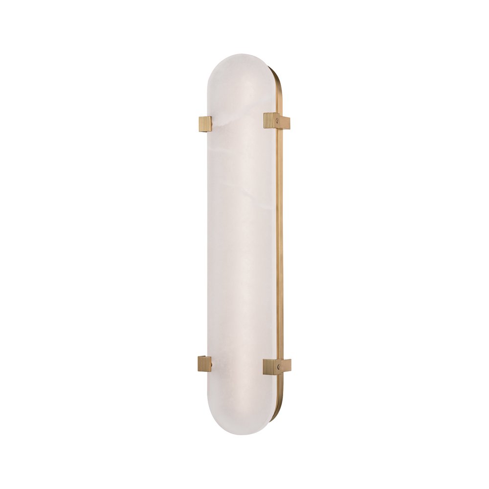 Skylar Wall Sconce, Aged Brass