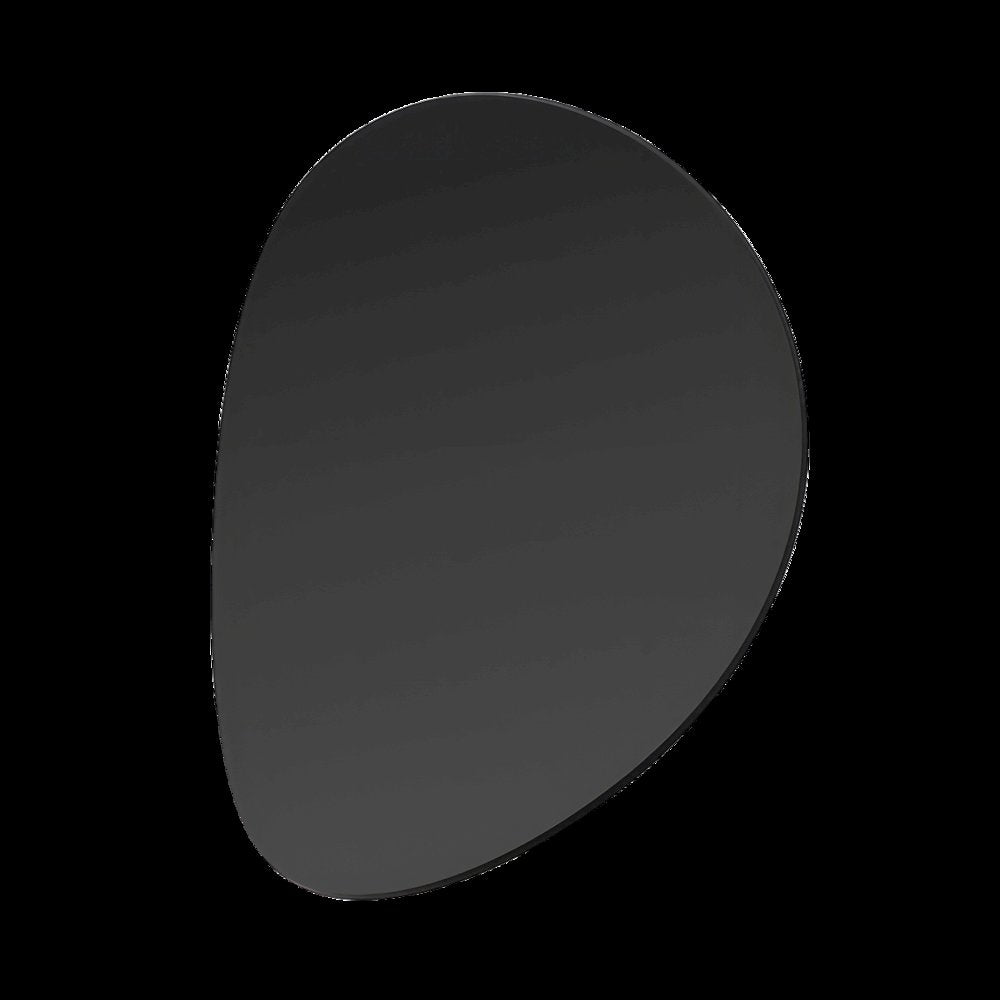 Malibu Discs Wall Sconce, Satin Black