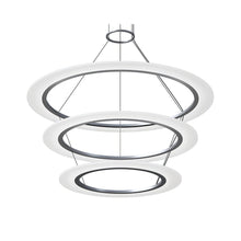 Arctic Rings Pendant, Bright Satin Aluminum