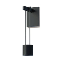 Suspenders Wall Sconce, Satin Black