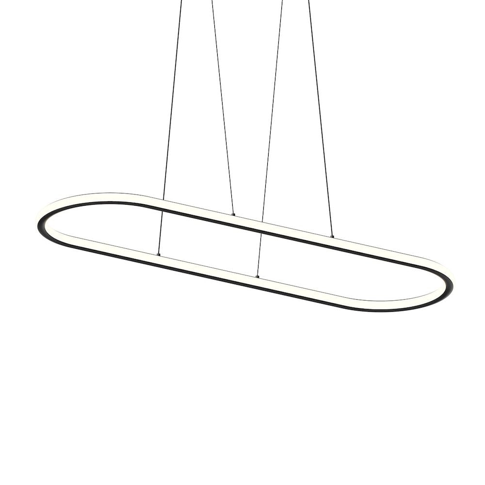 Luna Pendant, Satin Black