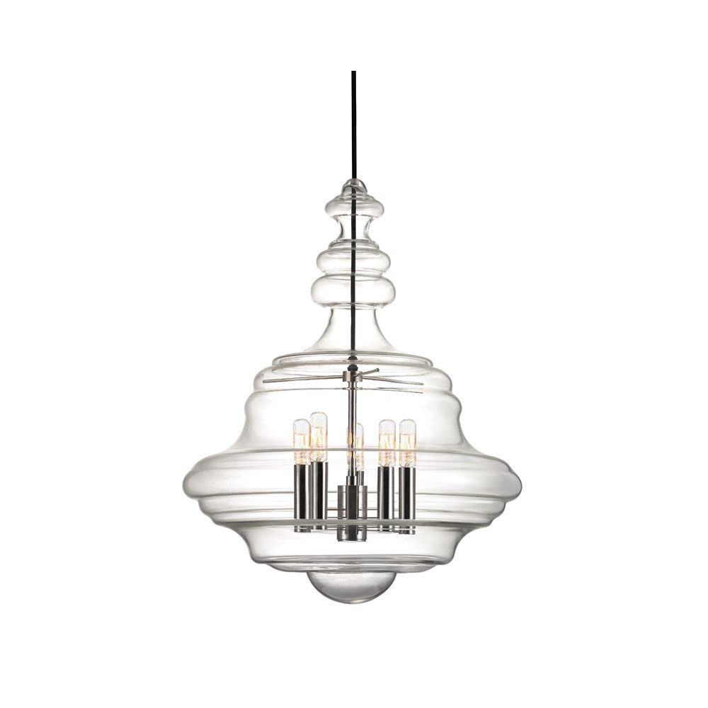 Washington Lantern, Polished Nickel