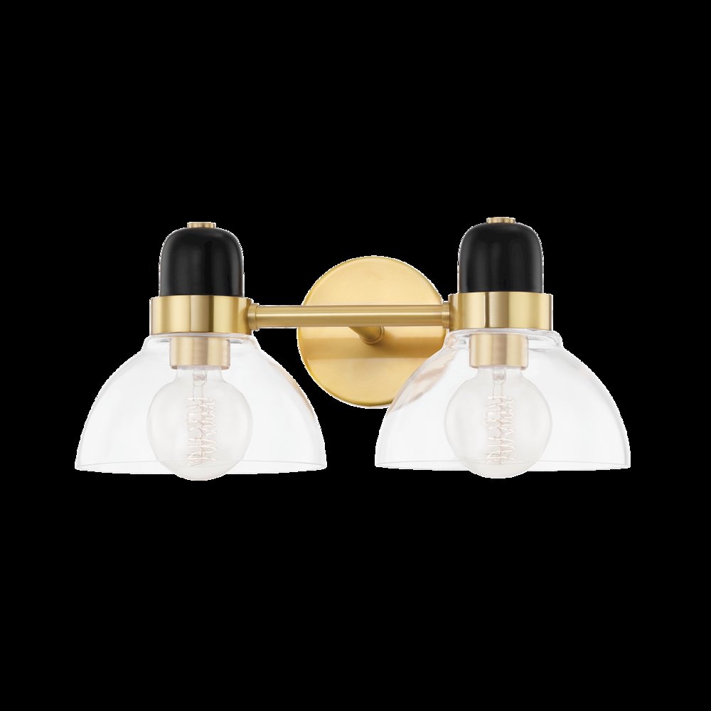 Camile Bath And Vanity, Aged Brass